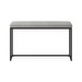 London Bench, Tomelilla Fabric 3142 Grey / Black, W 80 cm