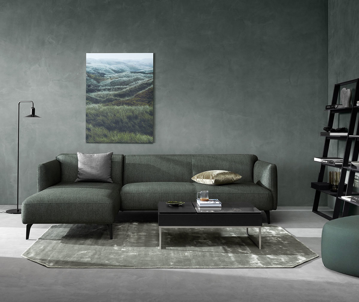 Modena Chaise Sofa