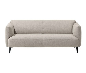 Modena Sofa, Lazio Fabric 3091 Beige, W 185 cm