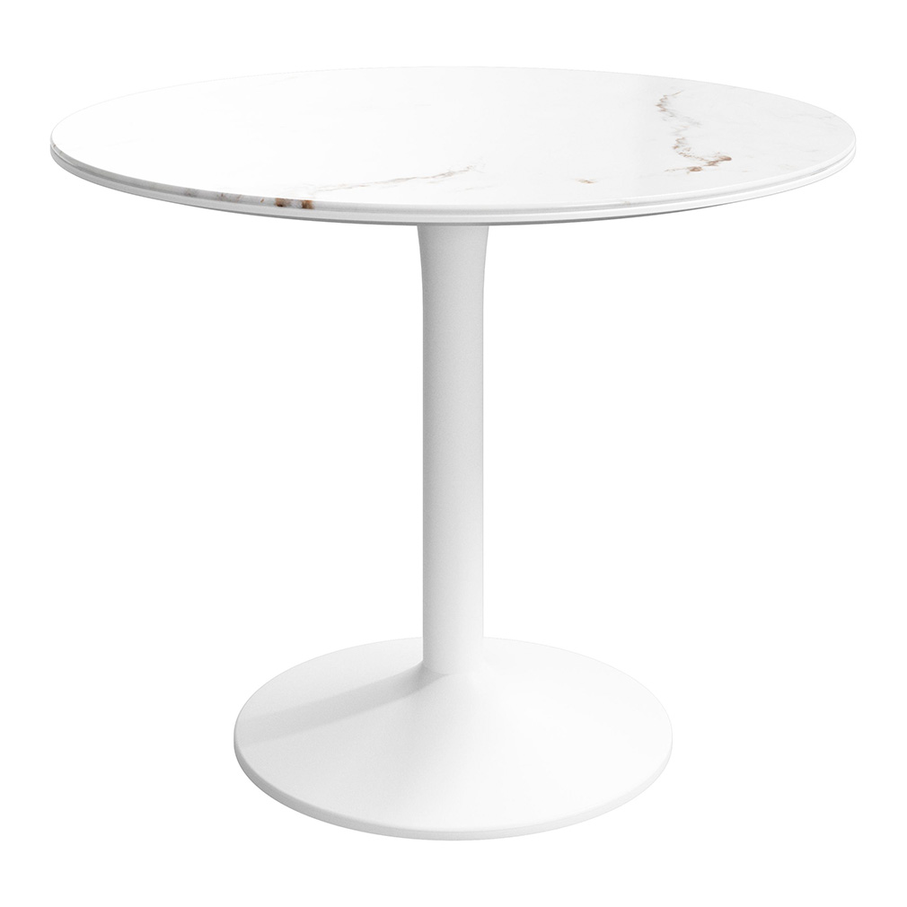 BoConcept New York Dining Table, White Ceramic / White | Vepsäläinen
