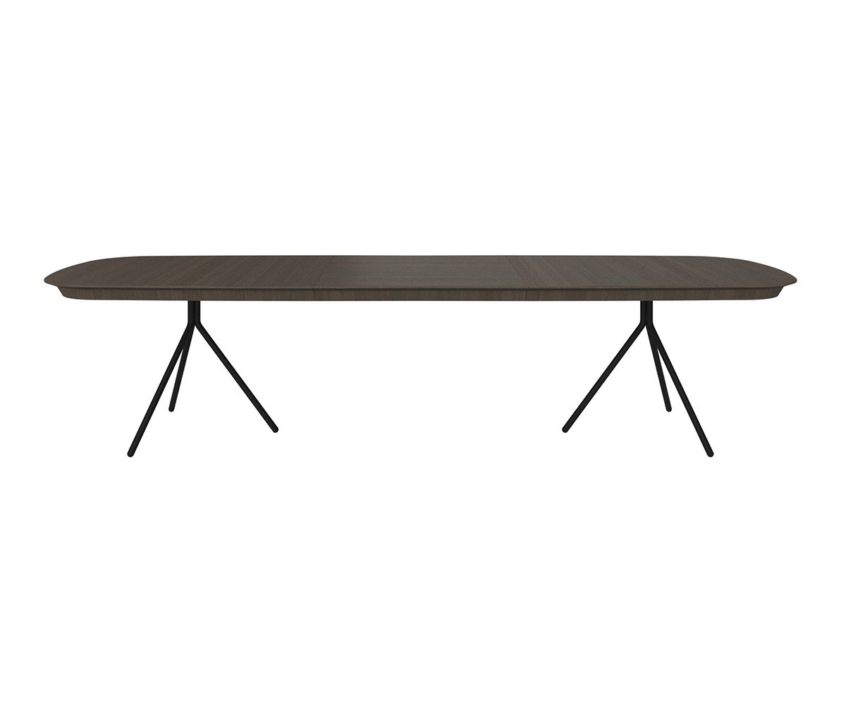 BoConcept Ottawa Extendable Dining Table, Dark Chestnut