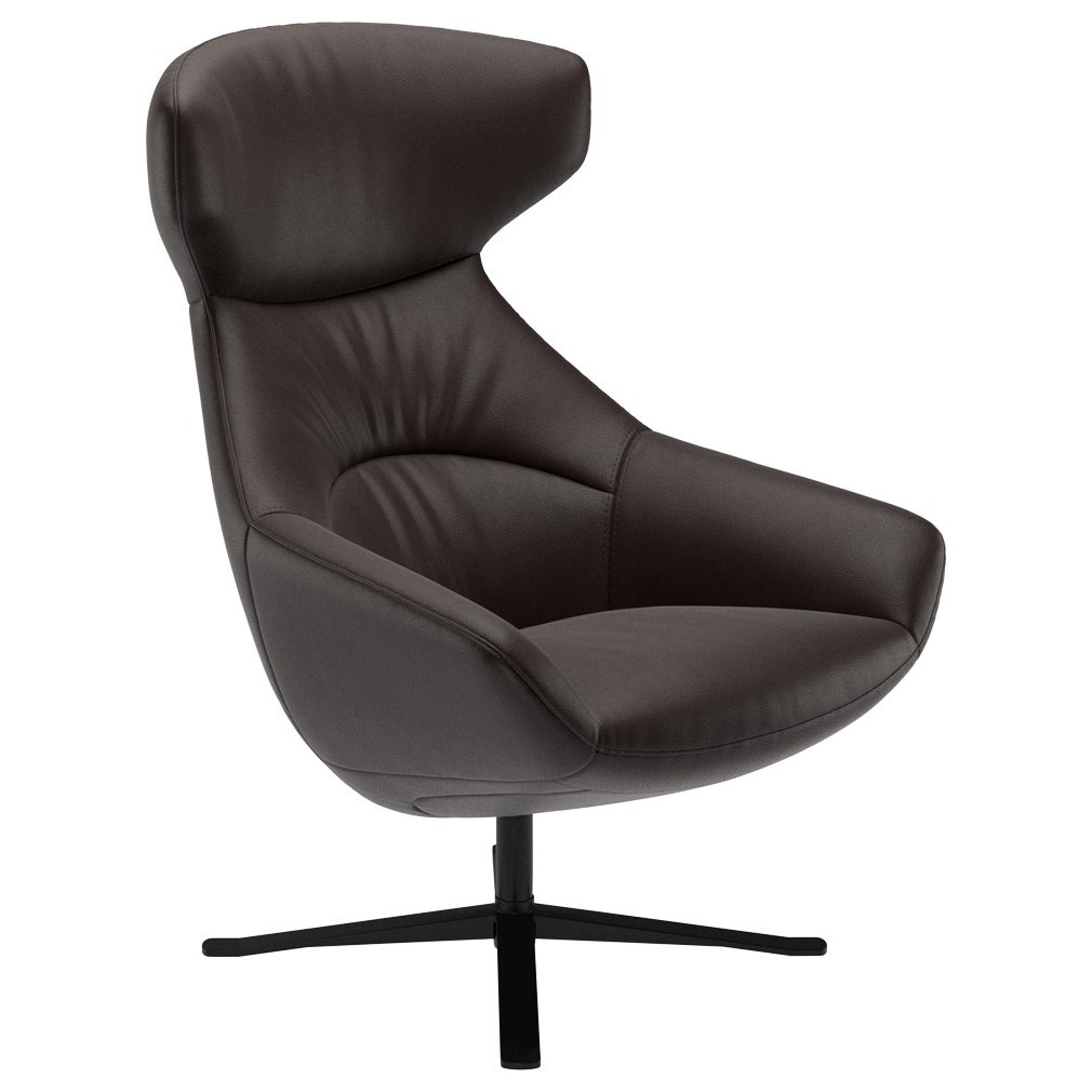 BoConcept Porto-nojatuoli Estoril-nahka 0951 ruskea