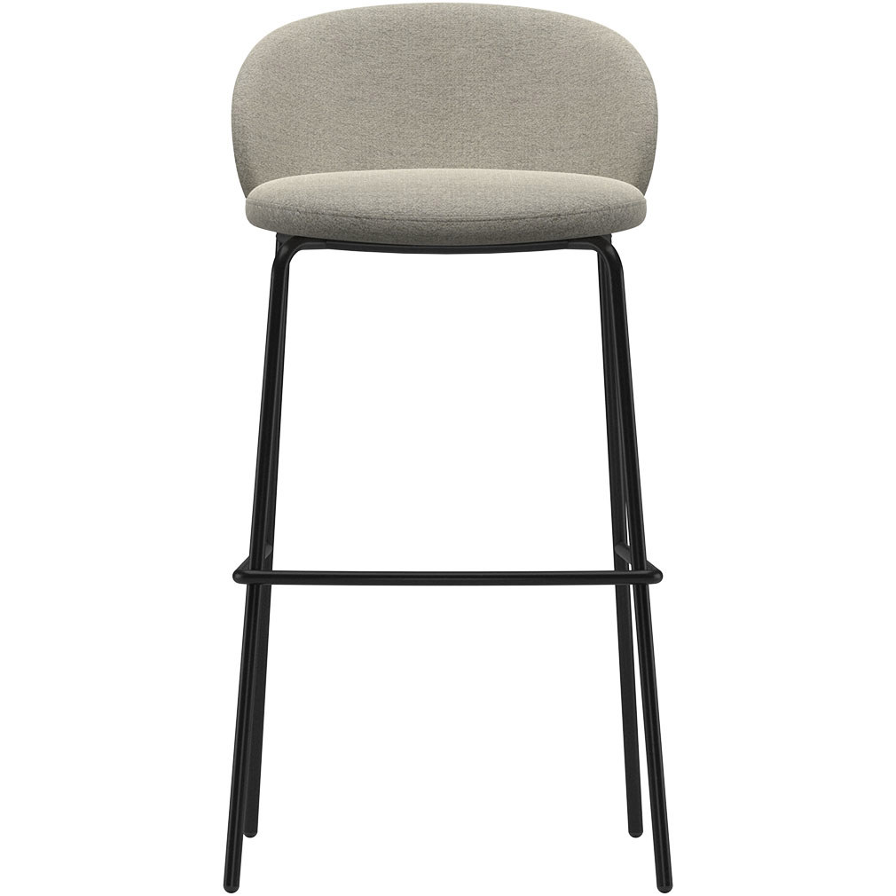 BoConcept Princeton-baarituoli Lazio-kangas 3091 beige, K 97 cm