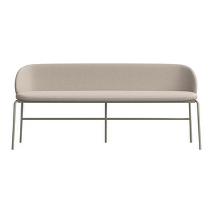 Princeton Bench, Bristol Fabric 3063 Beige / Ash Grey, W 160 cm