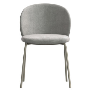 Princeton Chair, Ravello Fabric 3222 Grey, H 76 cm