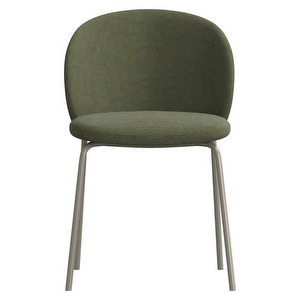 Princeton Chair, Skagen Fabric 3165 Green, H 76 cm