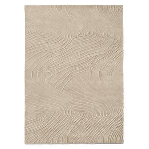 Ridge Rug, Natural, 170 x 240 cm