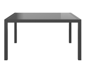 Rome Coffee Table, Anthracite Grey, 80 x 80 cm
