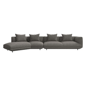 Salamanca-sohva, Mojave-kangas 0301 harmaa, L 433 cm