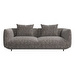 Salamanca-sohva, Tuscany-kangas 3202 ruskea, L 224 cm