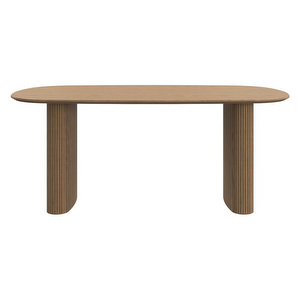 Santiago Dining Table, Natural Oak, 99 x 180 cm