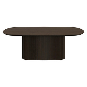 Santiago Coffee Table, Dark Oak, 58 x 118 cm