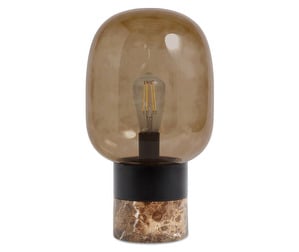 Stockholm Table Lamp, Brown, H 36 cm