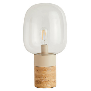 Stockholm Table Lamp, Clear