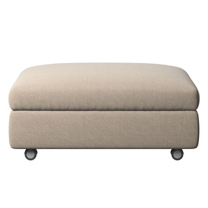 Taylor Footstool, Bristol Fabric 3063 Beige, 81 x 94 cm