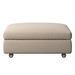 Taylor Footstool, Bristol Fabric 3063 Beige, 81 x 94 cm