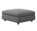 Taylor Footstool, Bristol Fabric 3060 Light Grey, 81 x 94 cm