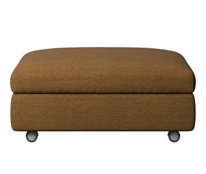Taylor Footstool, Bristol Fabric 3066 Mustard, 81 x 94 cm
