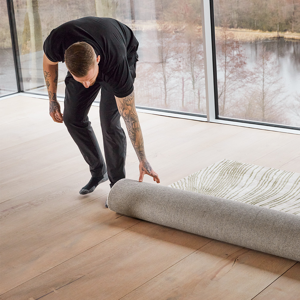 BoConcept Tide Rug, Olive Green | Vepsäläinen