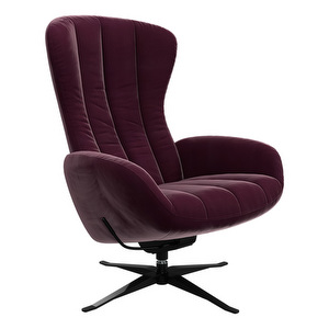 Tilburg Armchair, Bologna Fabric 3258 Crerry Red