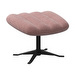 Tilburg Footstool, Ravello Fabric 3224 Dusty Rose