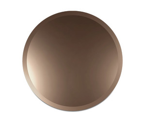 Tone Mirror, Brown, ⌀ 70 cm
