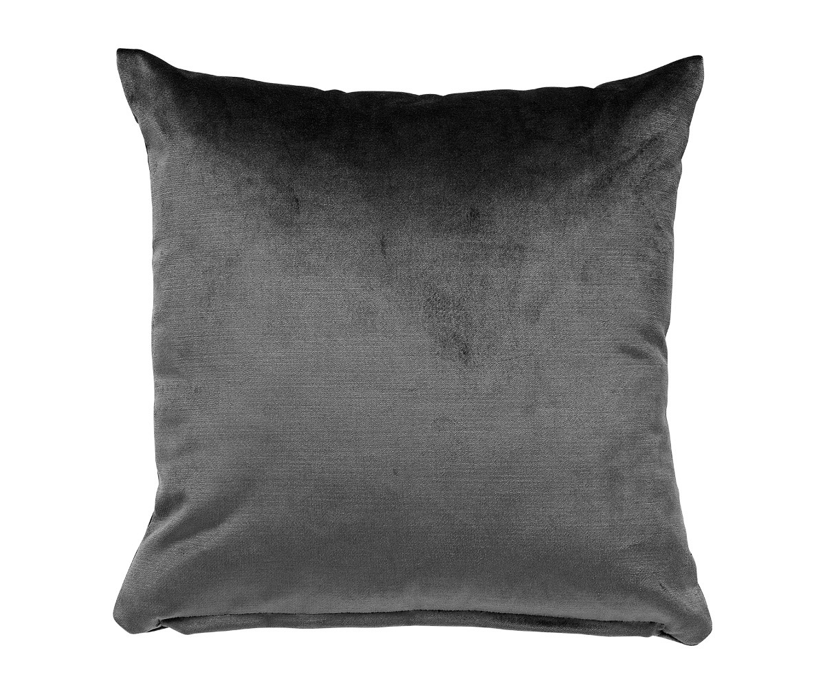 BoConcept Velvet Cushion Charcoal Grey, 43 x 43 cm