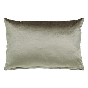 Velvet Cushion, Latte, 40 x 59 cm
