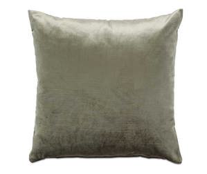 Velvet Cushion, Latte, 43 x 43 cm