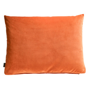 Velvet Cushion, Rusty Orange, 45 x 59 cm