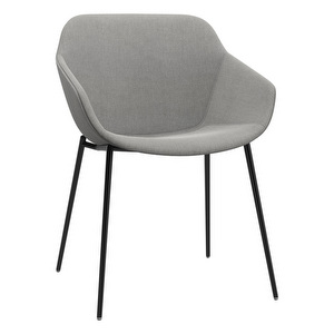 Vienna Chair, Tomelilla Fabric 3142 Grey / Black