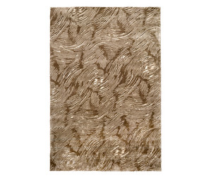 Whirlwind-matto, ruskea/valkoinen, 170 x 240cm Whirlwind-matto, ruskea/valkoinen, 170 x 240cm