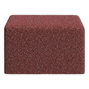 Xtra-vuoderahi, Avellino-kangas 3250 punainen, 70 x 70 cm