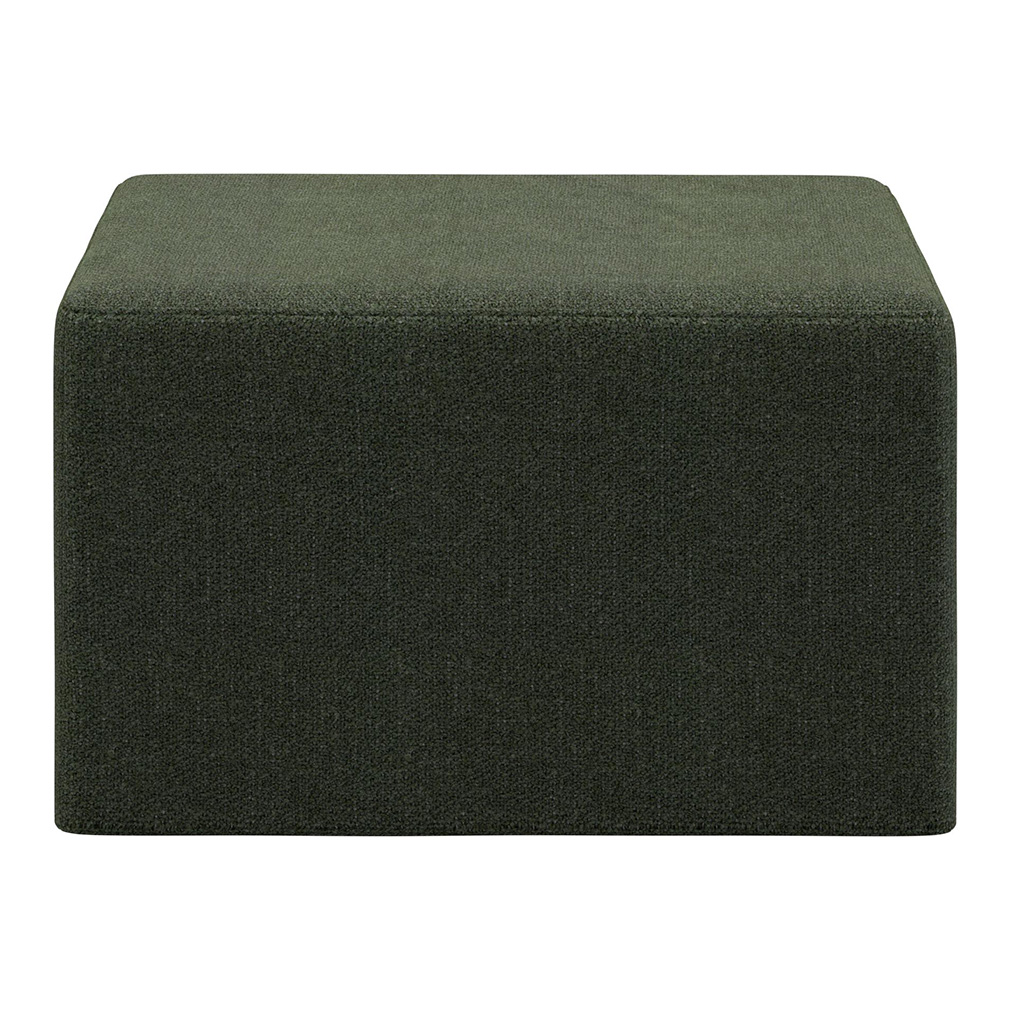 BoConcept Xtra Footstool Bed, Capri Fabric 3232 Green | Vepsäläinen