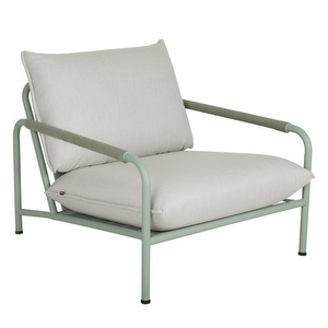 Lerberget Armchair, Grey/Green