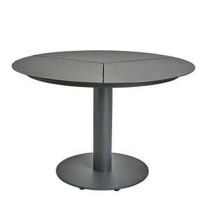 Peace-ruokapöytä, tummanharmaa, ⌀ 110 cm