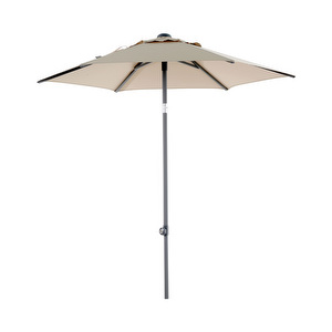 Poppi-aurinkovarjo, champagne, ⌀ 200 cm