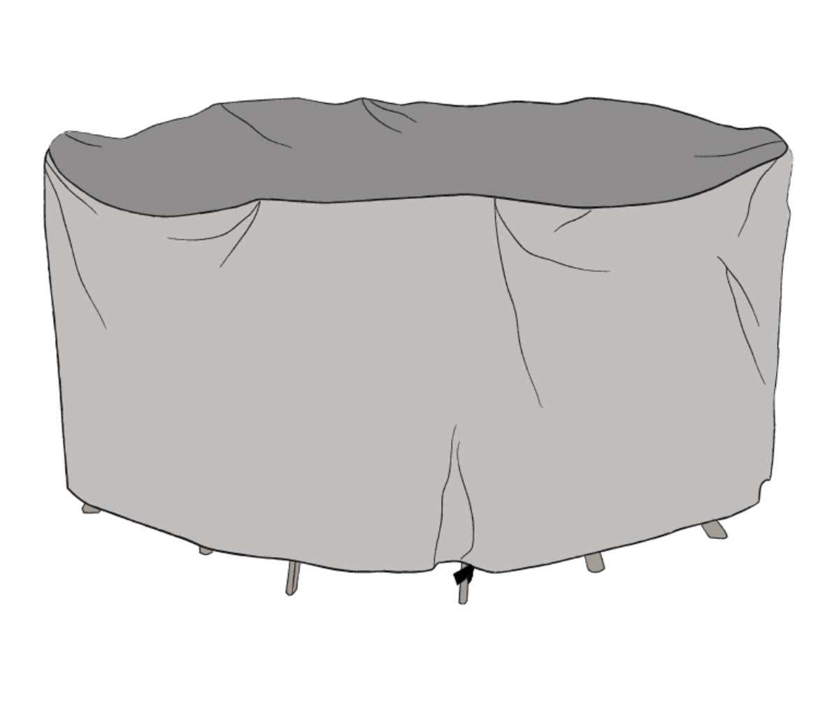 Brafab Cover Grey, ø 300 x 86 cm