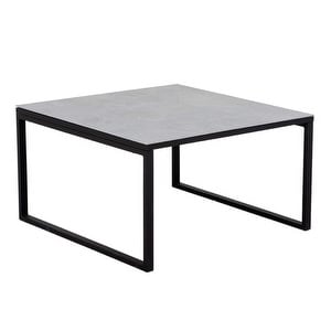 Talance Coffee Table, Black/Grey, 80 x 80 cm