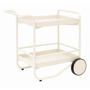 Trolly-tarjoiluvaunu, pearl white