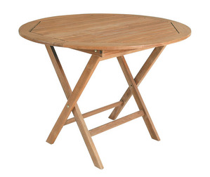 Turin Folding Table, Teak, ø 100 cm