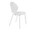 Basil Chair, White Regen Leather