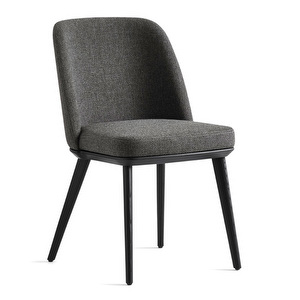 Foyer-tuoli, harmaa/musta