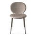 Ines Chair, Sand Velvet/Bronze