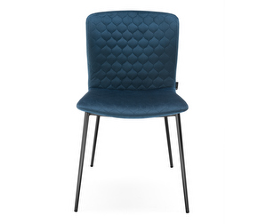 Love Chair, Blue/Black