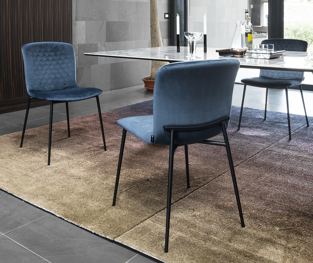 Calligaris Love Chair Blue Black Vepsalainen