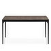 Silhouette Dining Table, Bronze/Matt Black, 90 x 160 cm