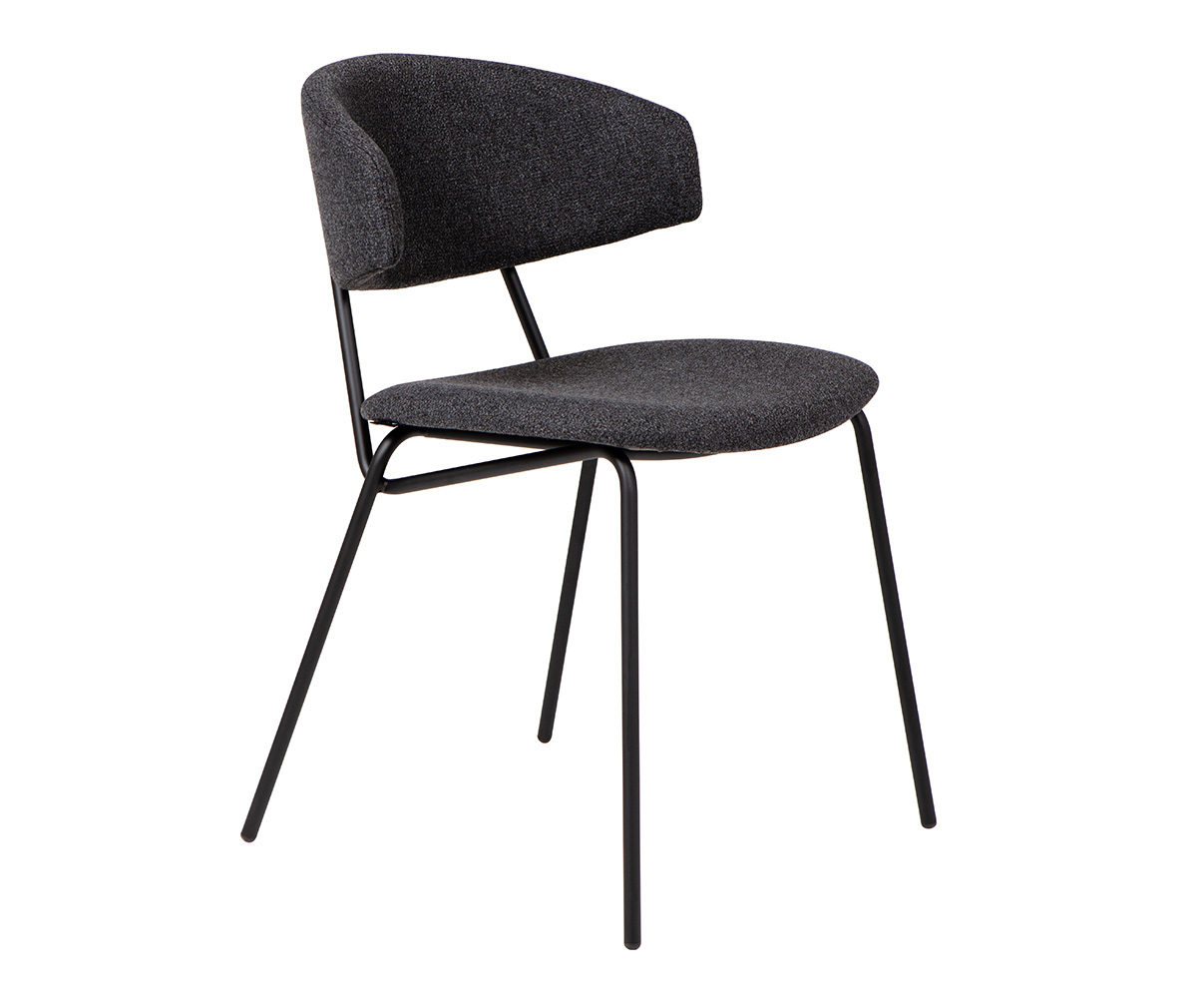 Calligaris Sophia Chair, Grey/Black Vepsäläinen