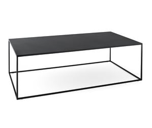 Thin-sohvapöytä, musta, 107 x 60 cm