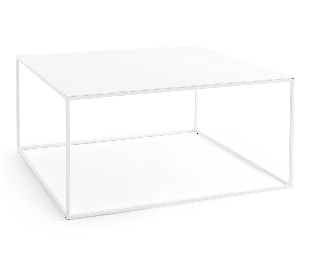 Calligaris Thin Coffee Table White, 70 x 70 cm